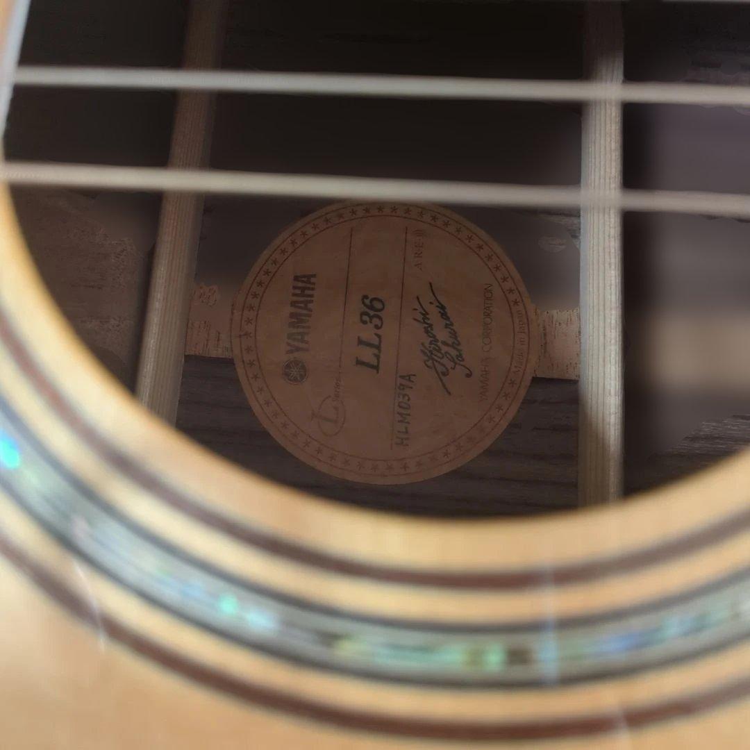 YAMAHA.LL-36ARE 美品、新品予定の方必見