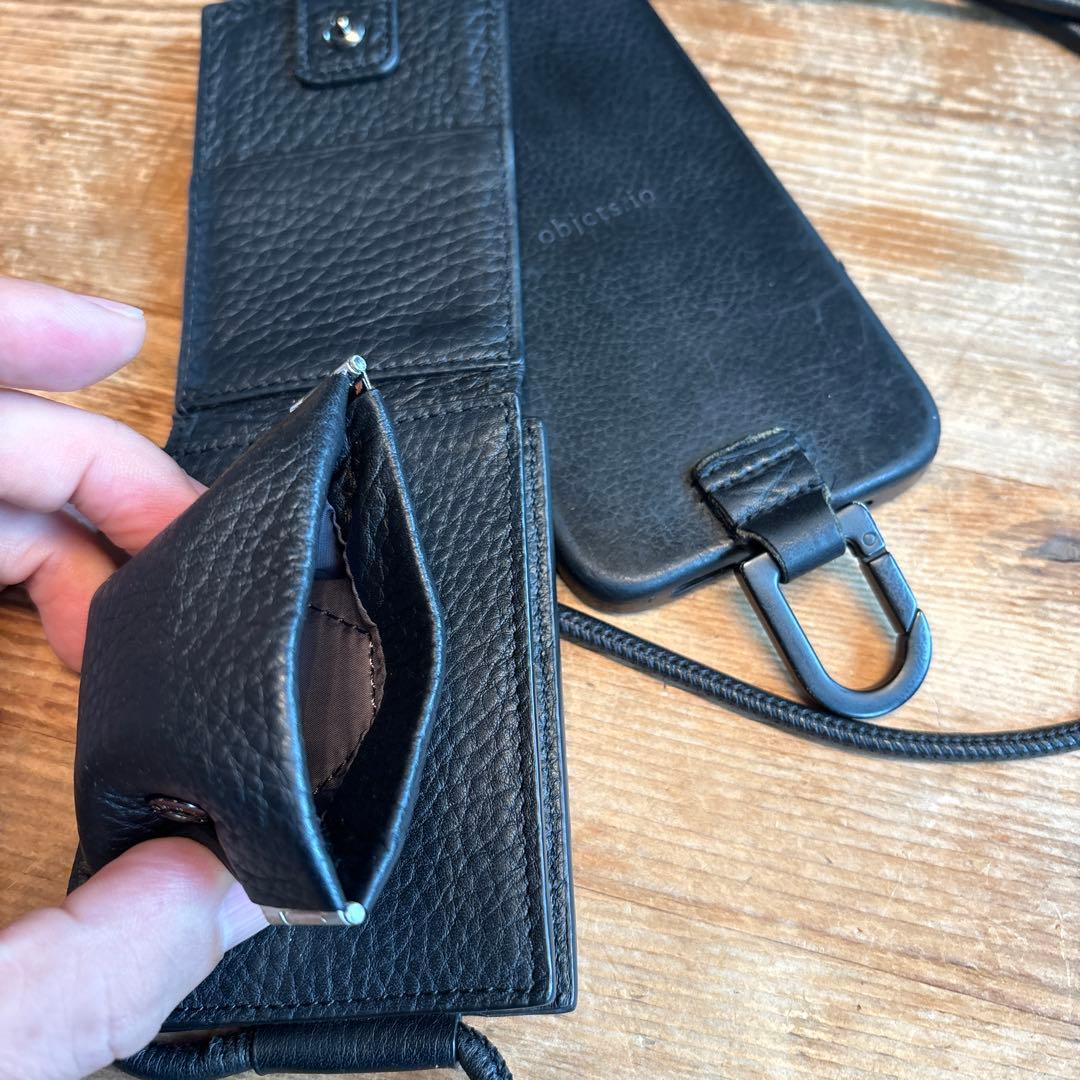 objcts.ioオブジェクトアイオー　レザー製スマホケース