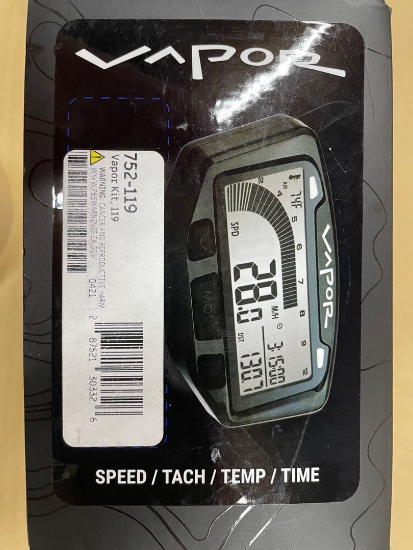 トレイルテック　Vapor デジタルメーター 752-119 ラプターステップ