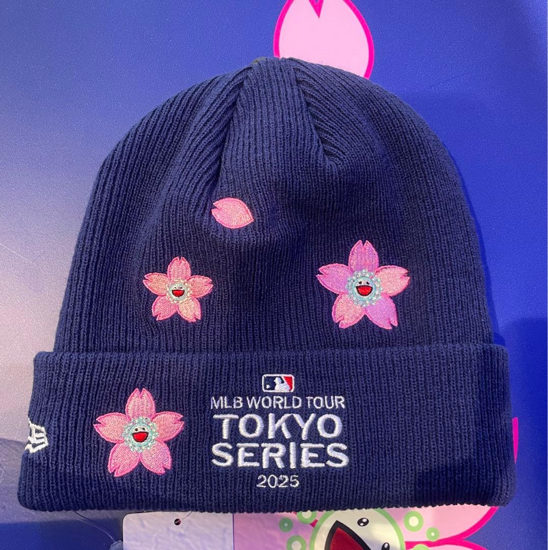 村上隆 MLB Tokyo Series newera beanie