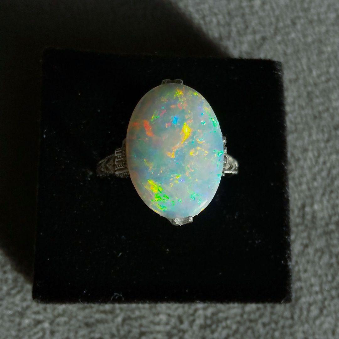 特大☆ホワイトオパール☆約14号