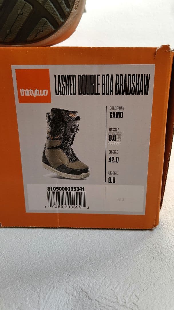 スノーボード 20-21 Thirtytwo LASHED DOUBLE BOA 27cm
