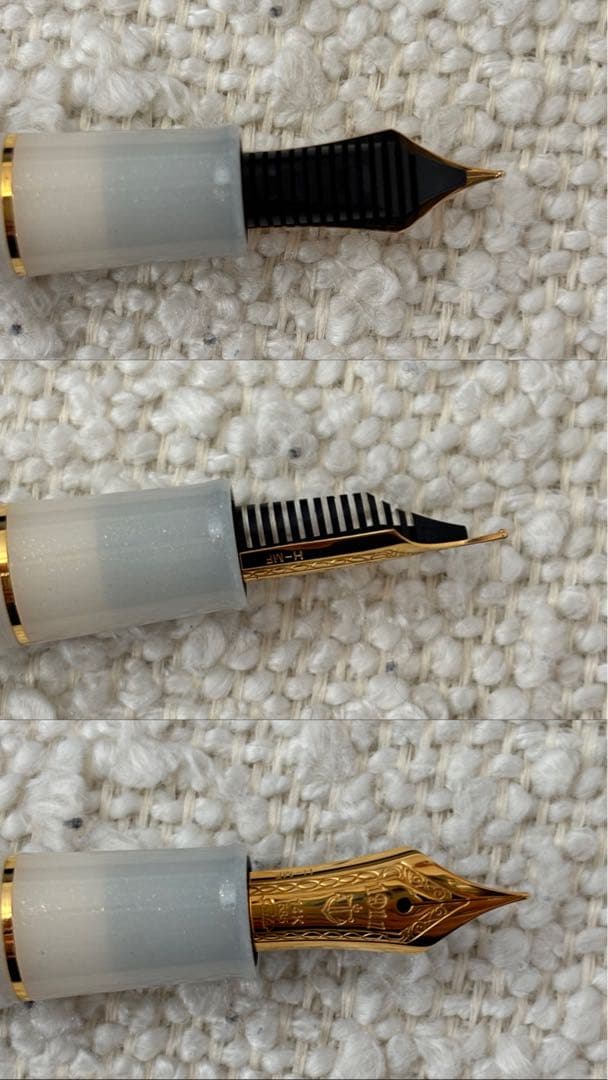 【新品・未使用】セーラー万年筆 名月 中細 SAILORホワイト 名入り