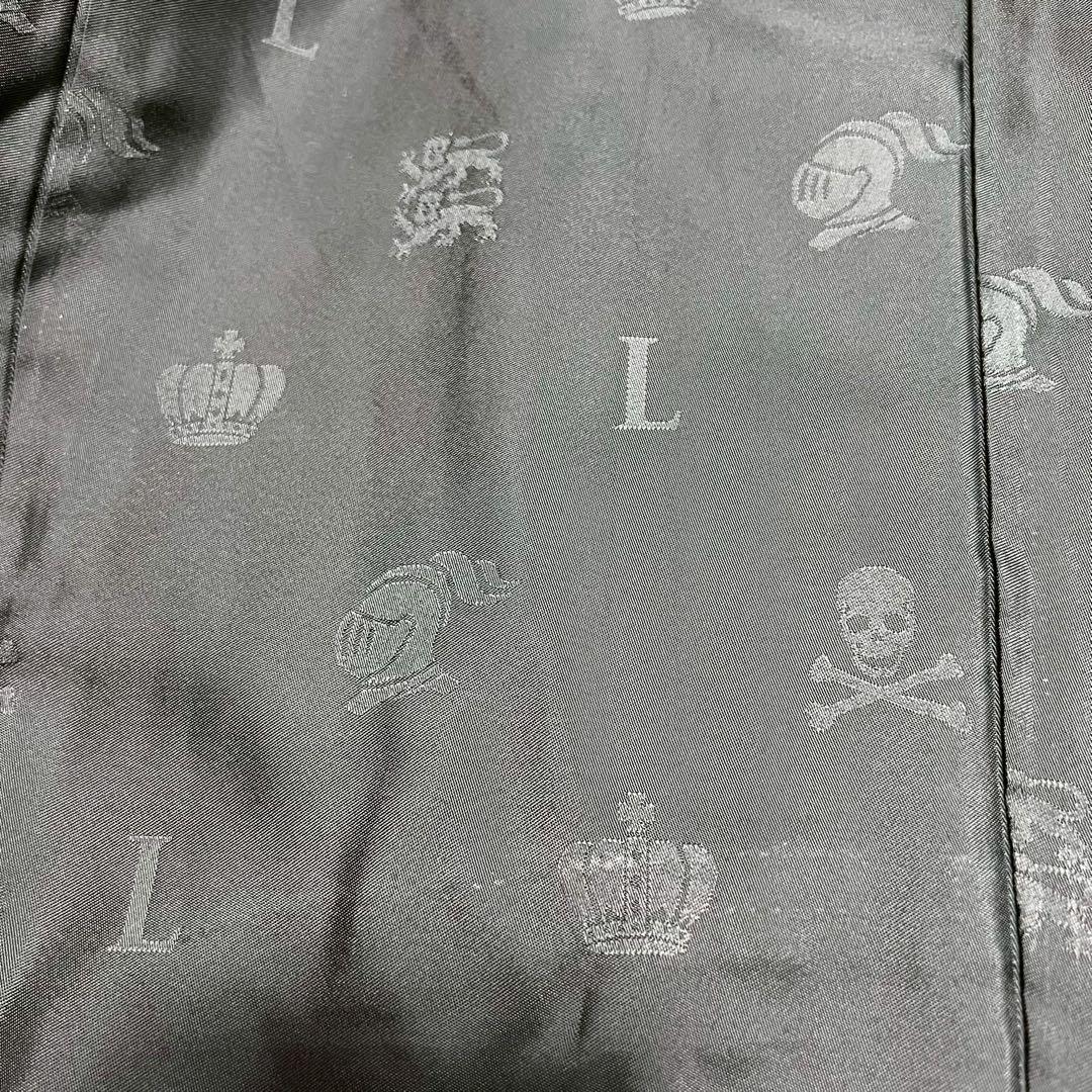 美品 XLサイズ LOVELESS ライダースジャケット ラムレザー 裏地柄