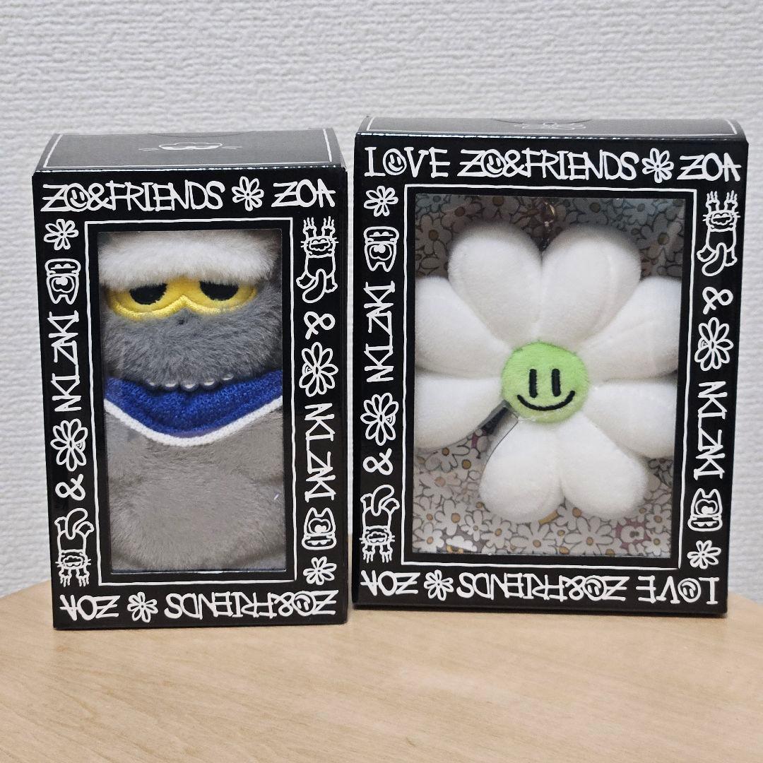 ZO&FRIENDS ポップアップ ZOA ぬいぐるみキーリング ジヨン