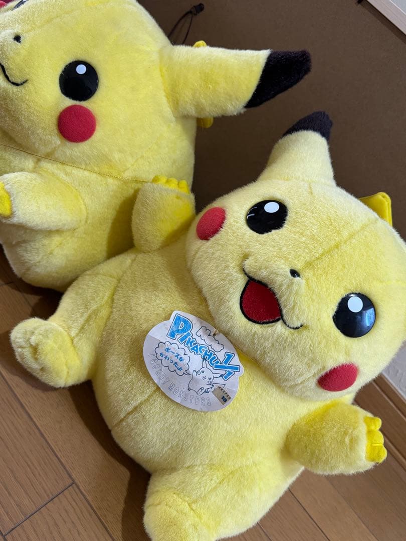 ピカチュウ 初期 初代 TOMY 等身大 1/1 2体セット
