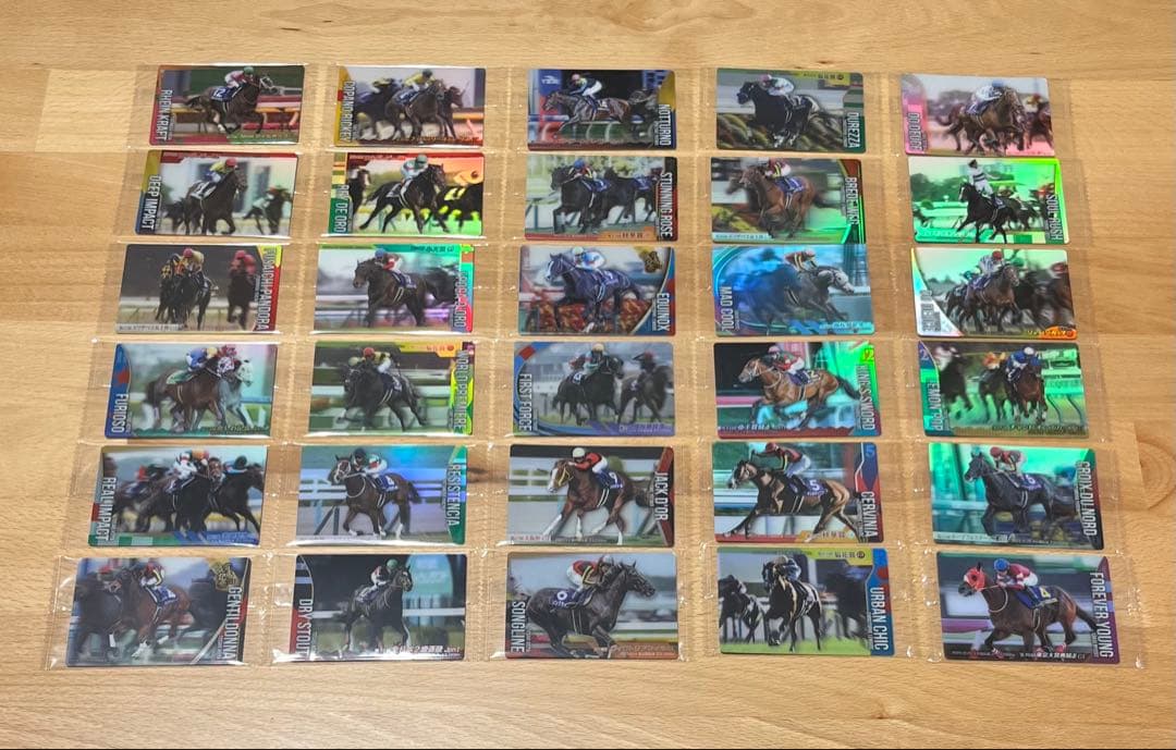 たまる サラブレッドホースコレクション 第3R サイン&ノーマル コンプ