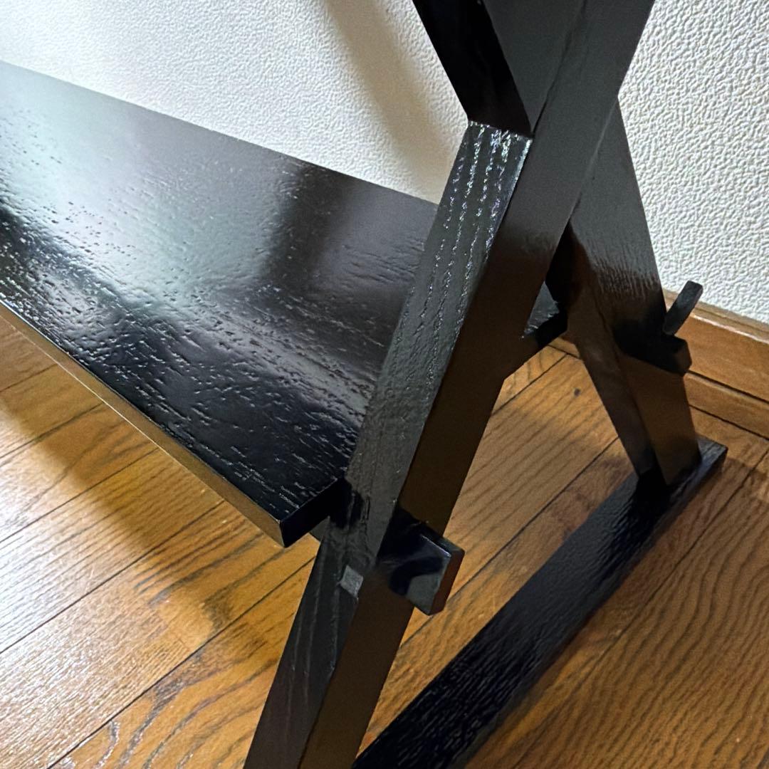 う*ん様 茶道具 立礼棚 喫架（きっか）掻合塗