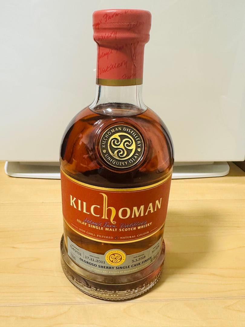 Kilchoman キルホーマン シングルカスク フィニッシュ 700ml