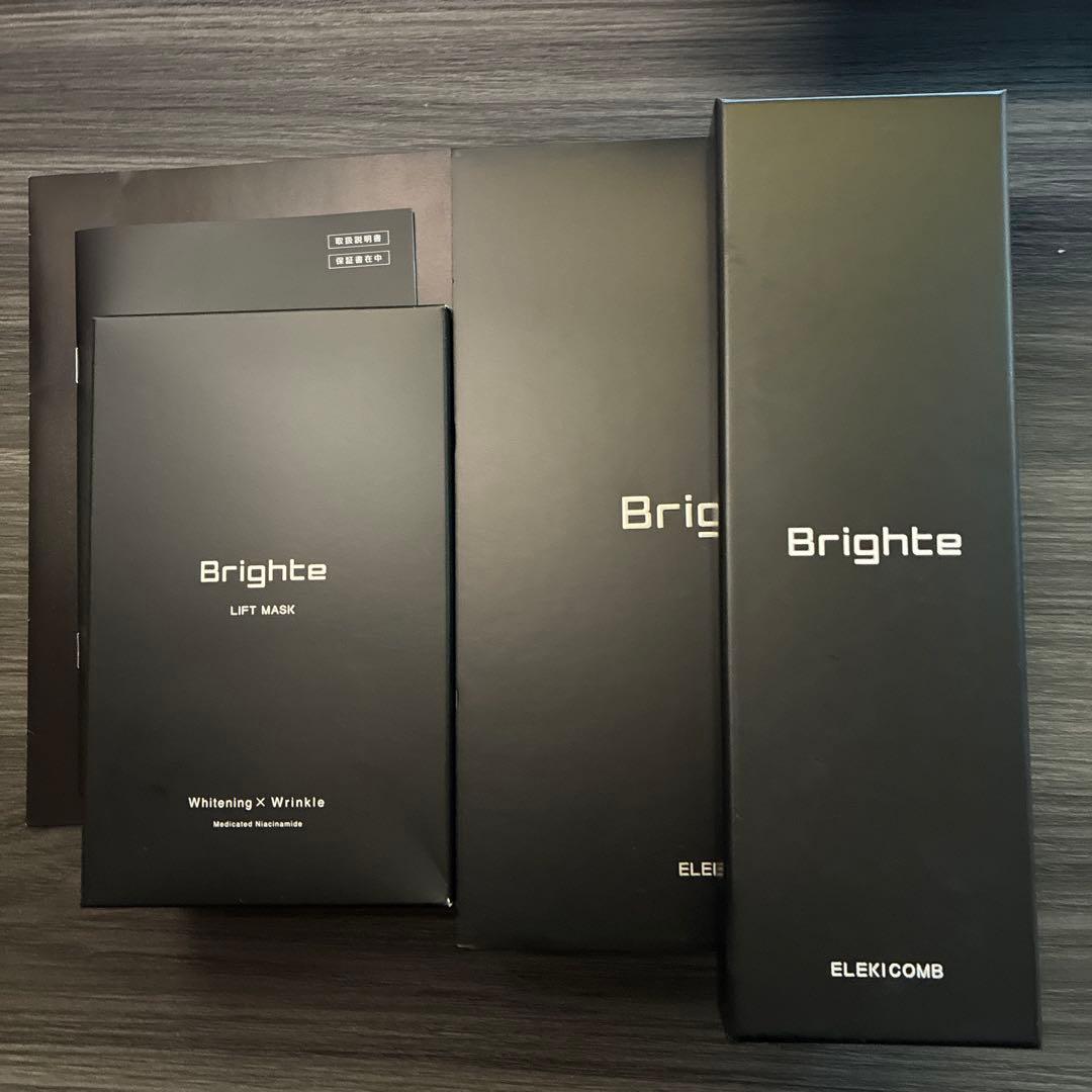 Brighte ELEKI BRUSH+ 美顔器＋おまけつき