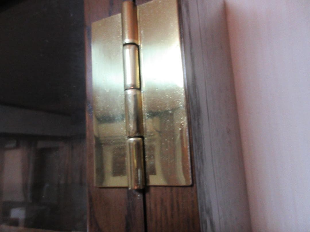 【ヴィンテージ　アンティーク】カリモク　ドマーニ　コーナーキャビネット　真ん中