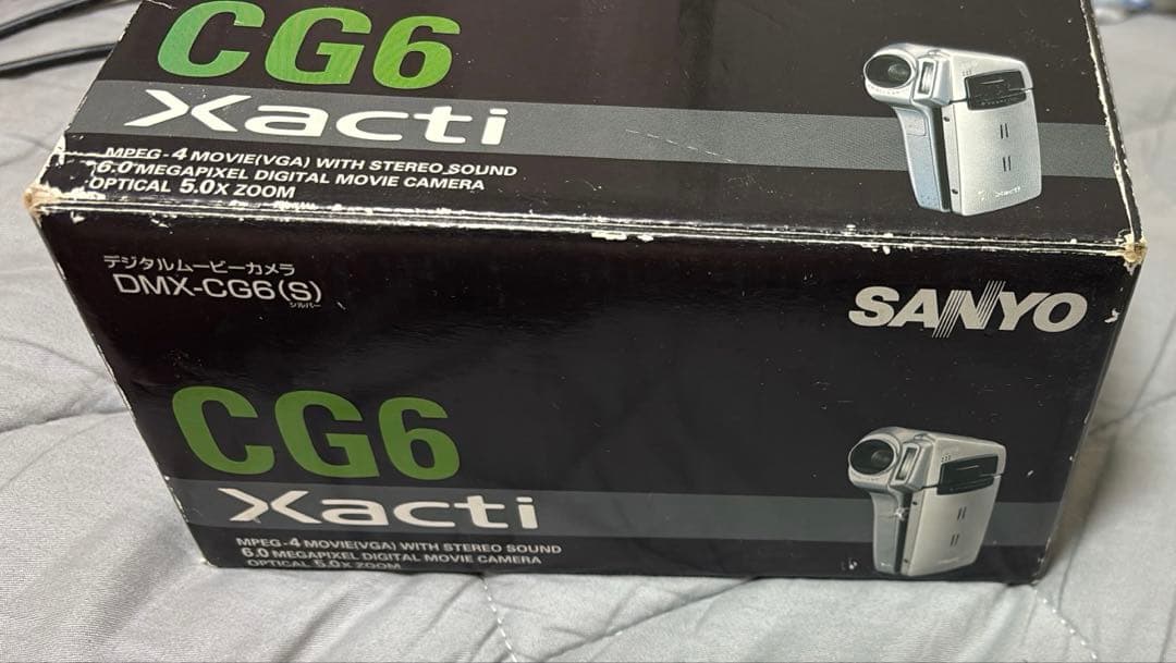 ［起動確認済］SANYO Xacti 6メガピクセル デジタルムービーカメラ