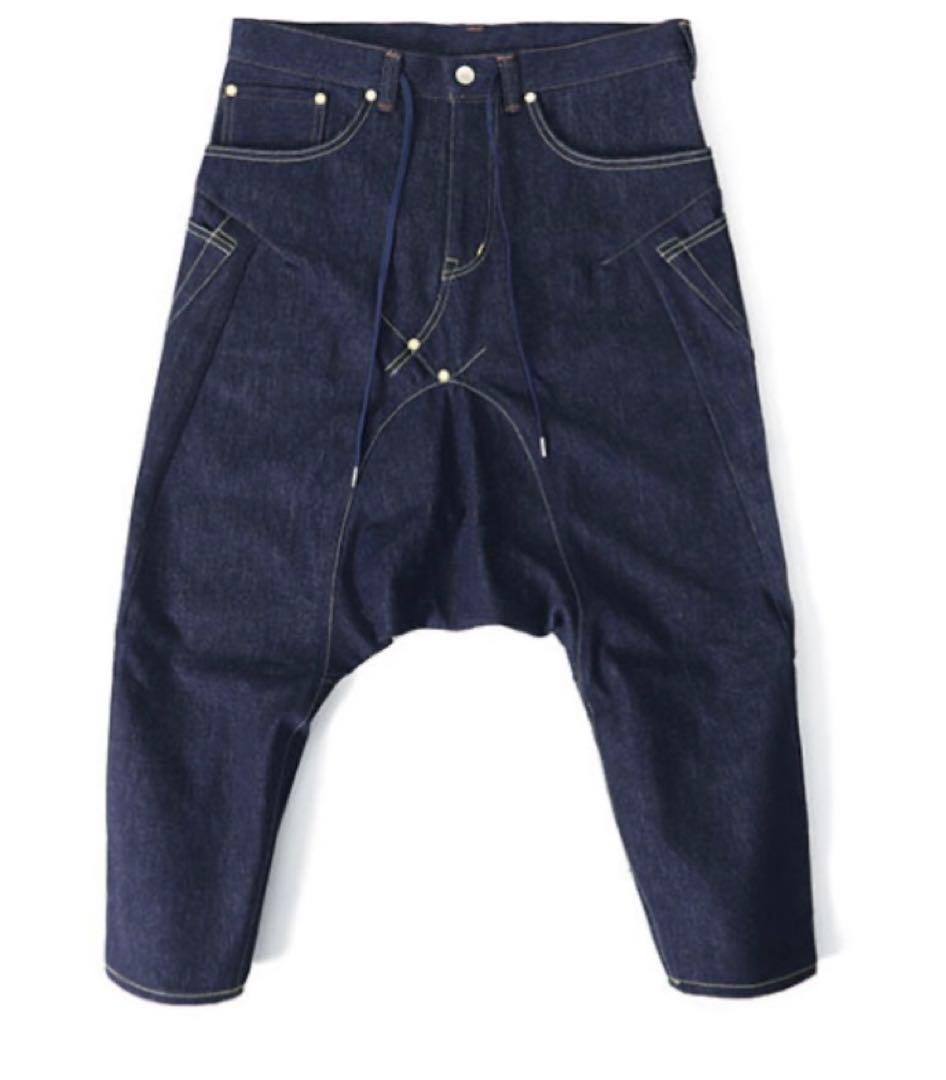 フミトガンリュウ　3D CUT 5 POCKETS SARROUEL PANTS