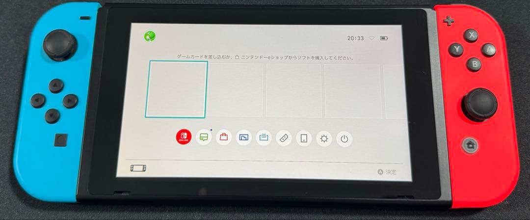 H*a様 Nintendo Switch 初期 本体 青/赤 2018年