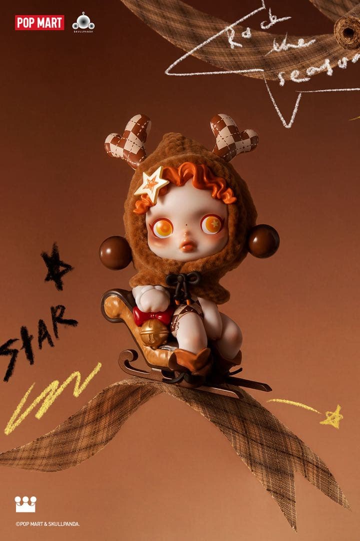 popmart SKULLPANDA クリスマスフィギュア