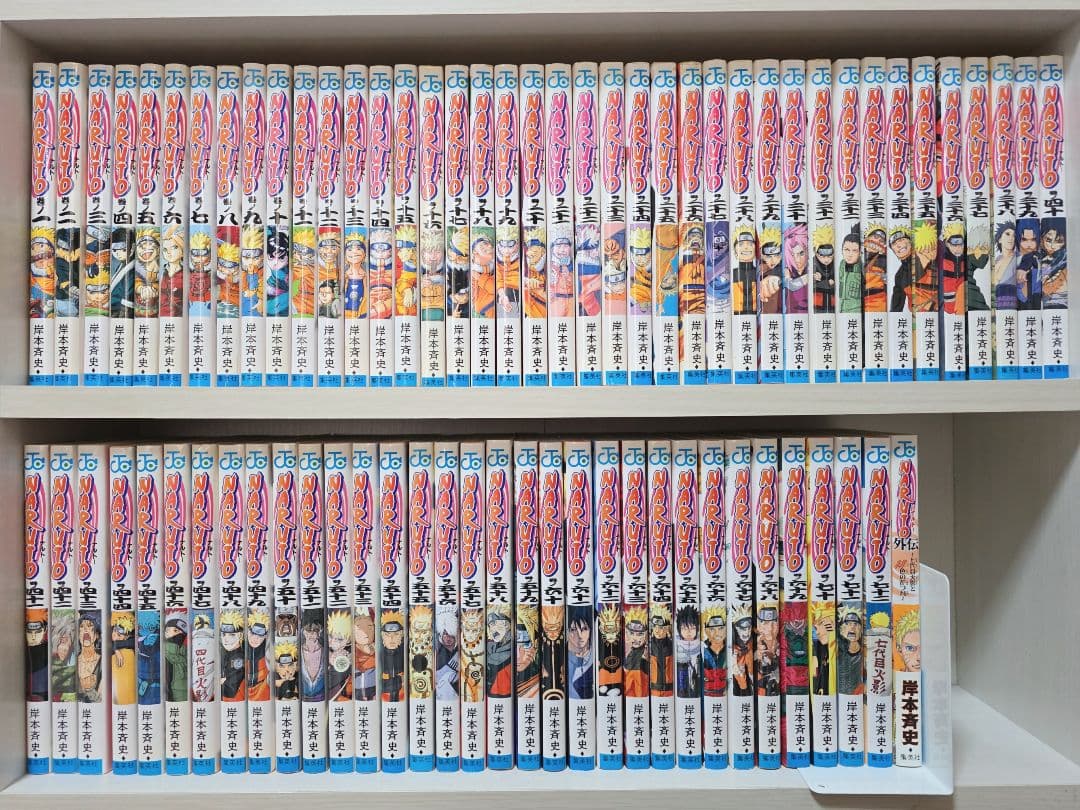 NARUTO 全72巻[完]+外伝/全巻簡易クリーニング済み/N01