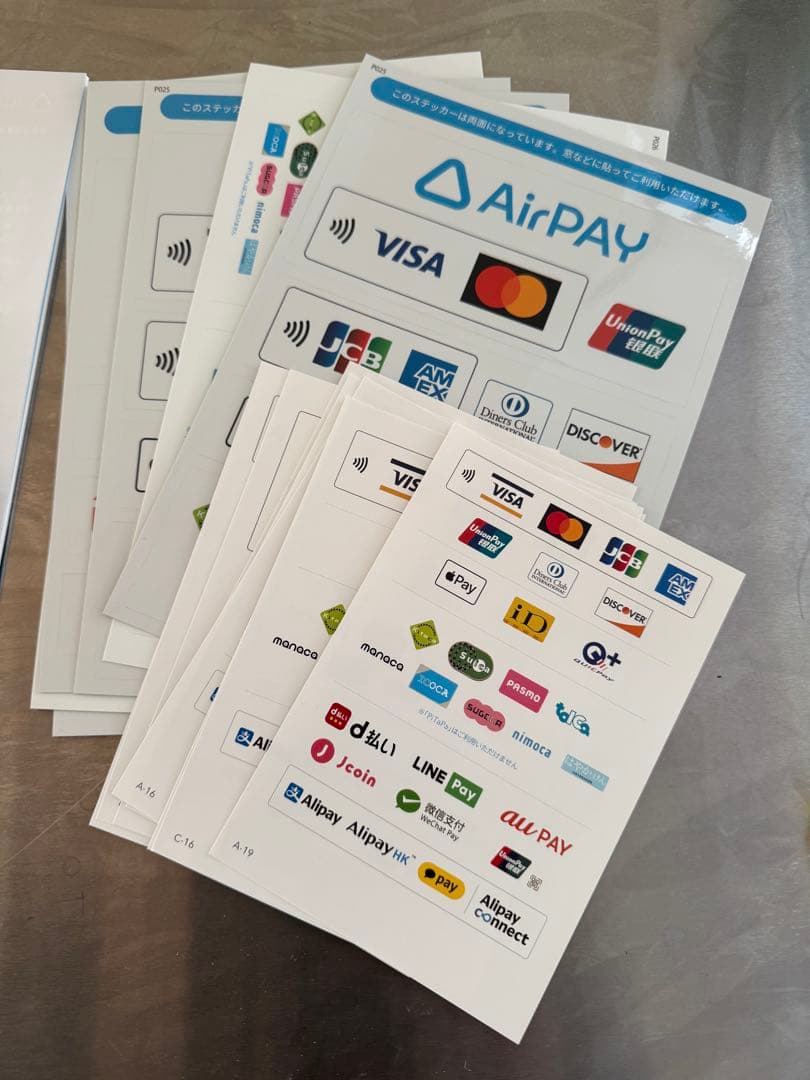 エアレジ対応 mPOP POP10 WHT JP カードリーダー レシート付