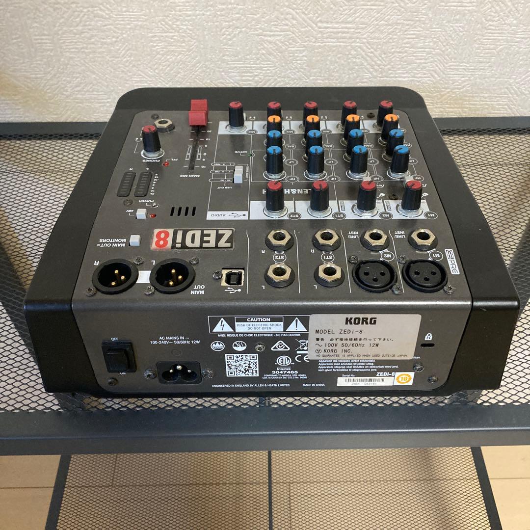 ALLEN & HEATH ZEDi-8 オーディオインターフェイス