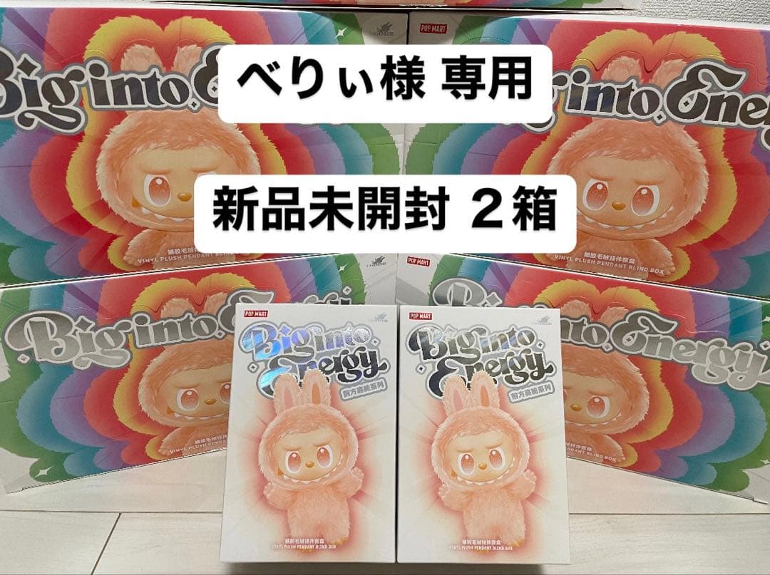 【べりぃ】Labubu Big into Energy 2箱