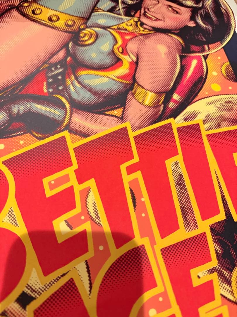 ロッキンジェリービーン ベティペイジコラボ シルクスクリーンプリント