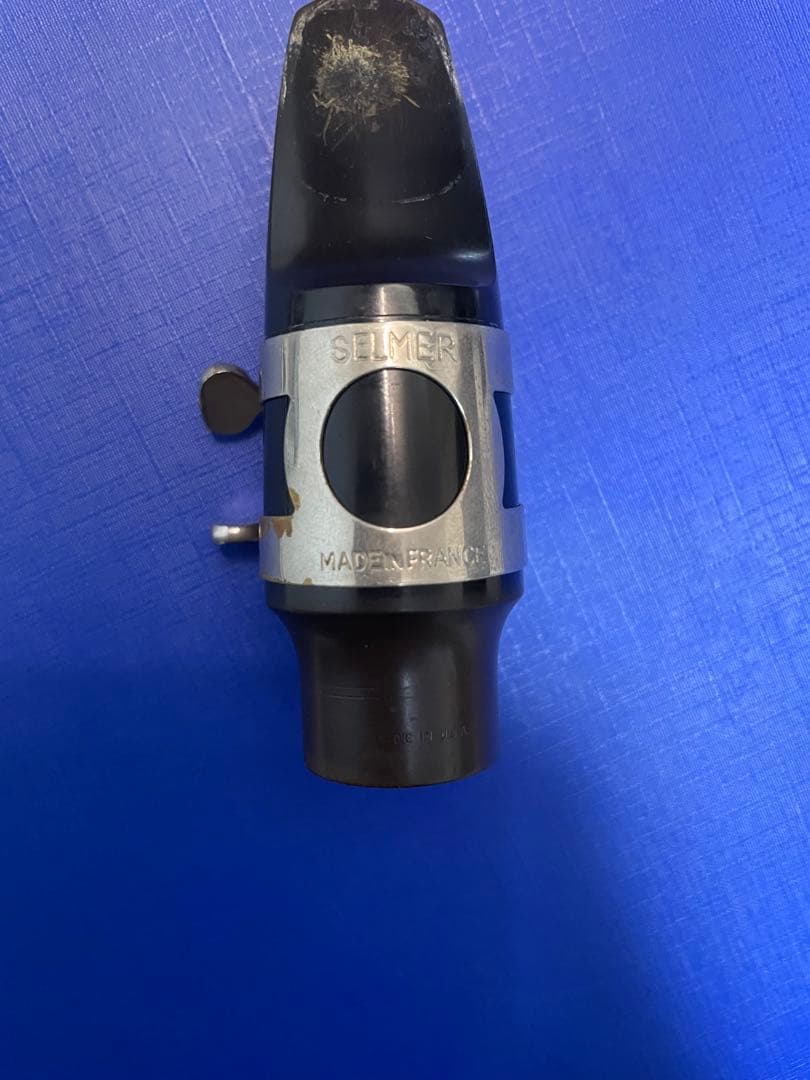 SELMER アルトサックスリガチャー　スモールin ニッケルシルバー