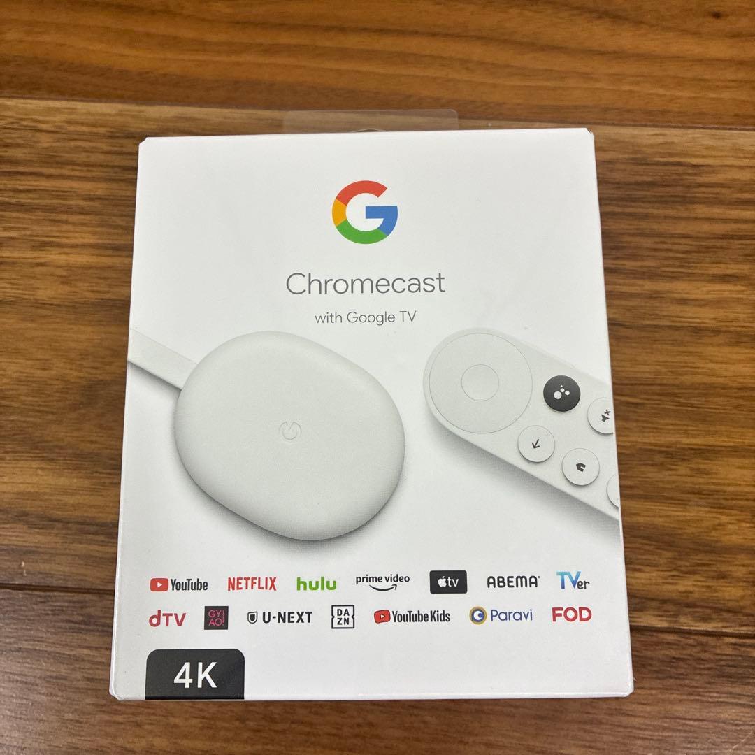 (未開封) Chromecast with Google TV 4K