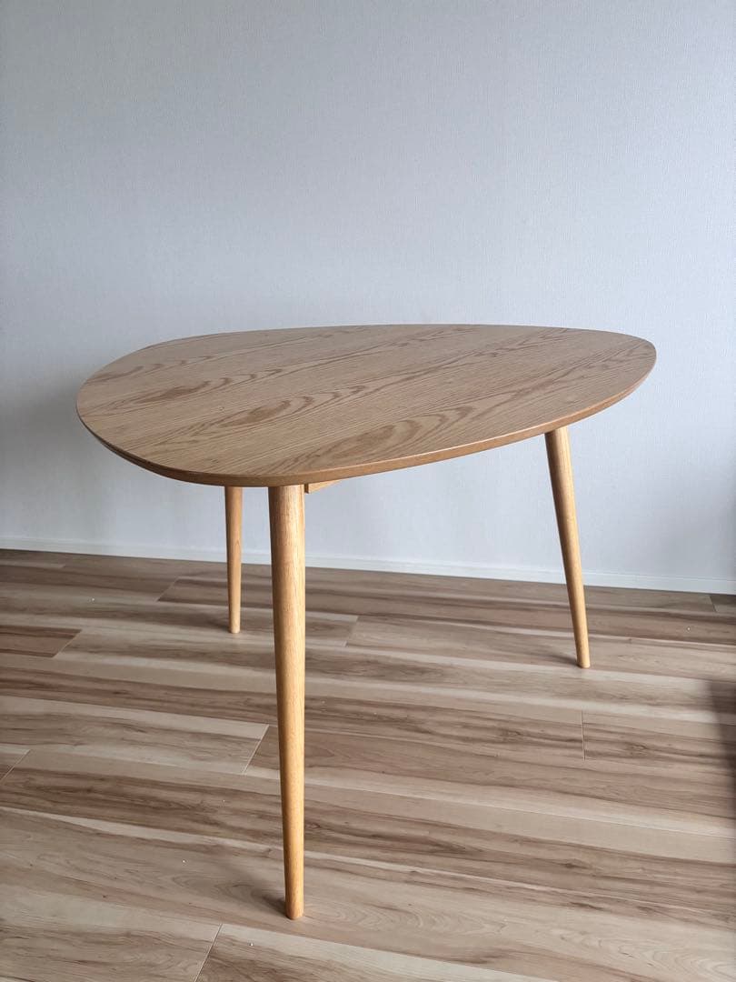 【美品】NOCE ダイニングテーブル 三角 オーク