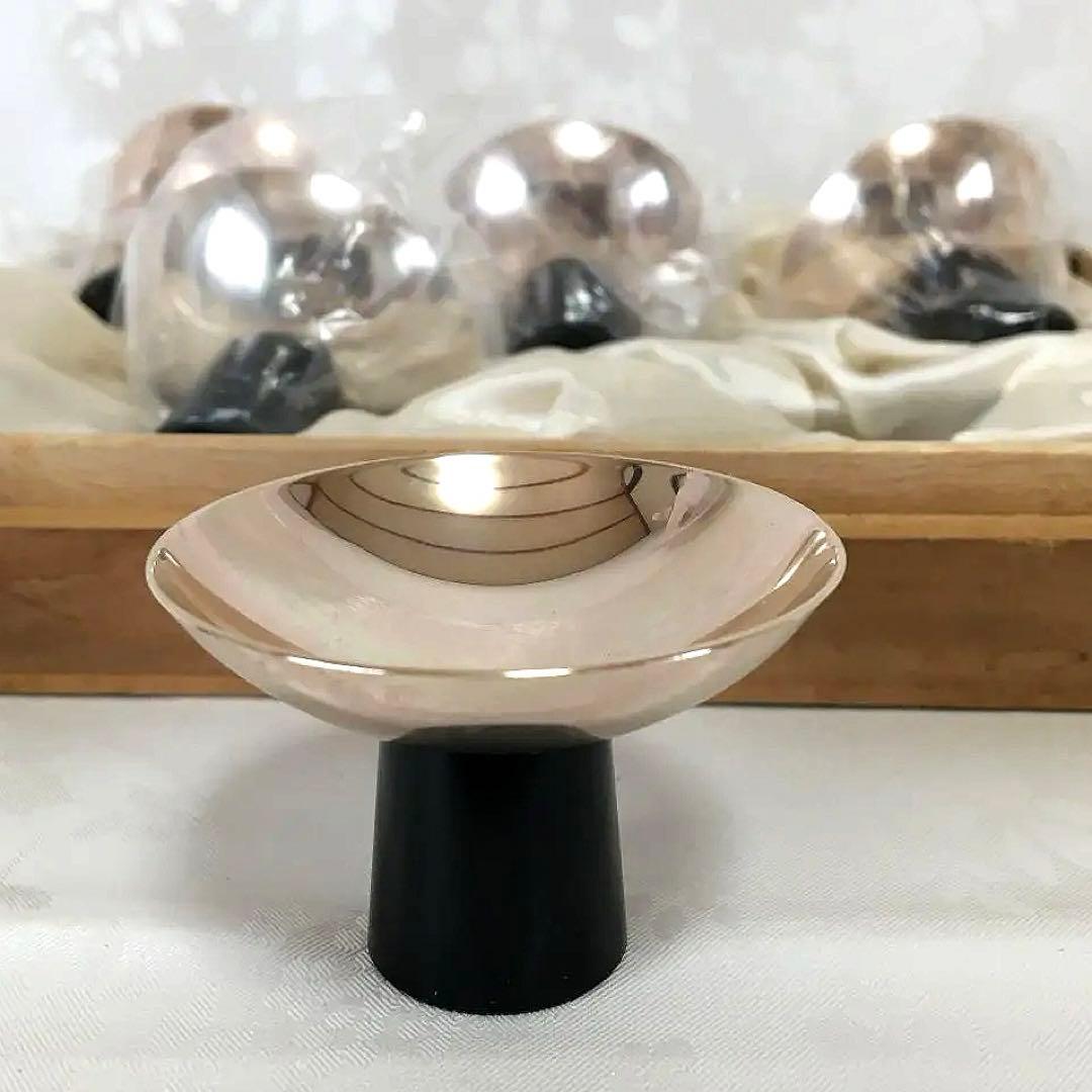 未使用品　玉盃　５個セット　日本製　迎春