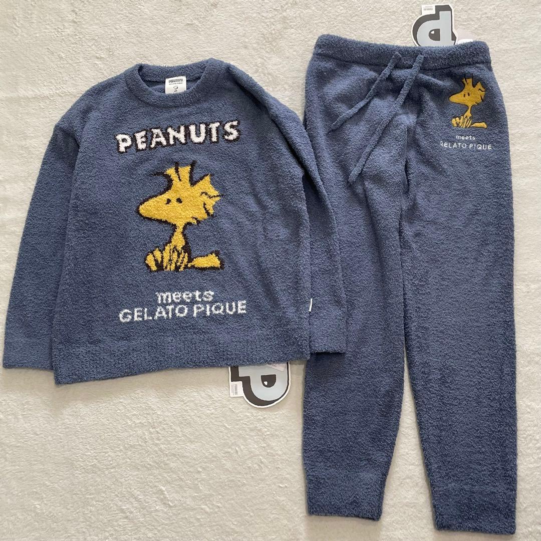 ジェラートピケ　ベビモコJQDプルオーバー&ロングパンツセット　ウッドストック