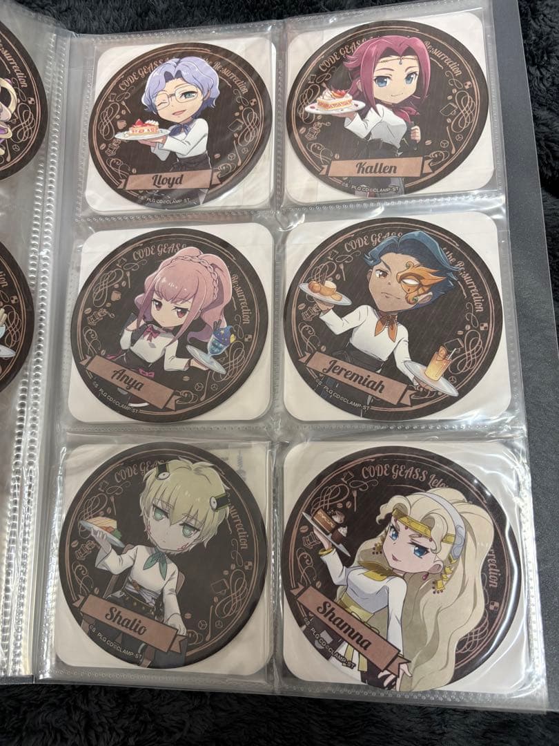 コードギアス　復活のルルーシュ　コラボカフェ　紙コースター　10枚セット