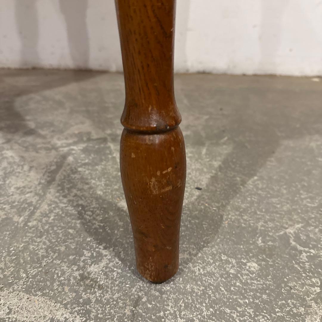 ヴィンテージ エクステンションテーブル　ダイニングテーブル　ラウンド　伸縮