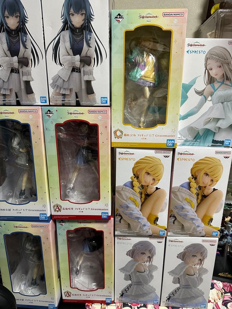 学園アイドルマスター　フィギュア　プライズ　一番くじ 12個