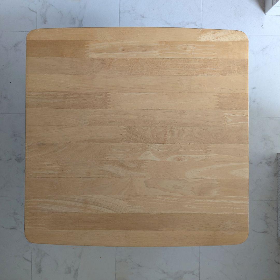 90s vintage パンチングメタルのブックスタンド付き テーブル