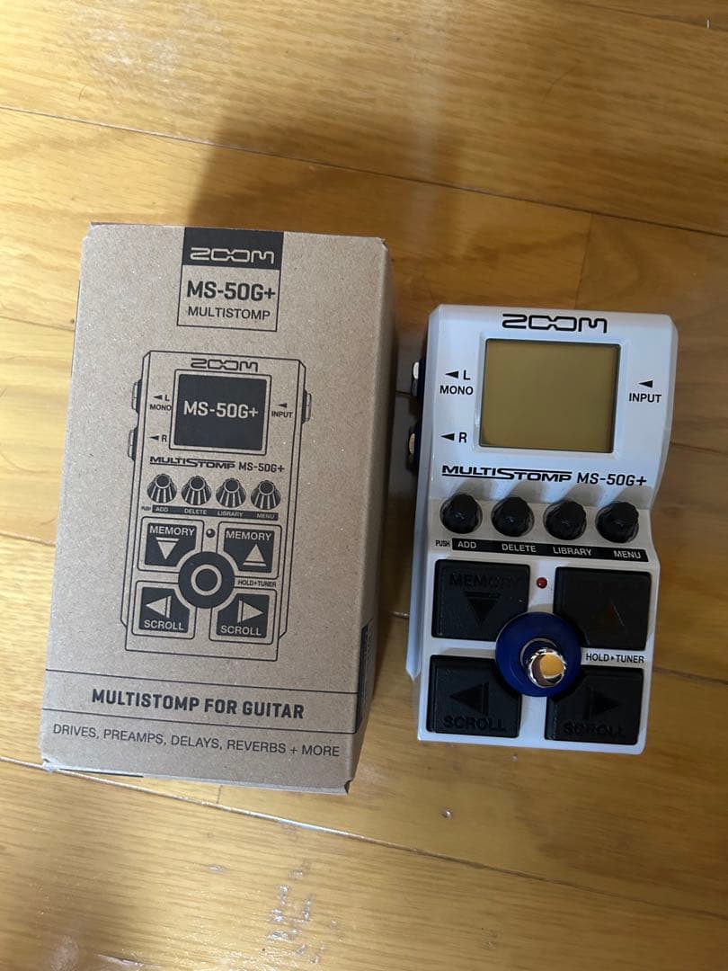 ZOOM MS-50G+ ズーム　 コンパクト　マルチエフェクター　zoom