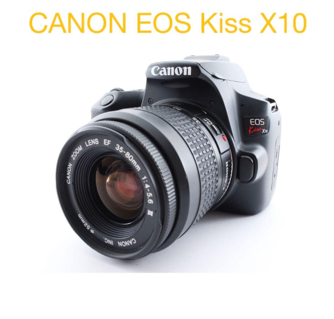 一眼レフカメラ canon kiss x10 + Canon EF 35-80