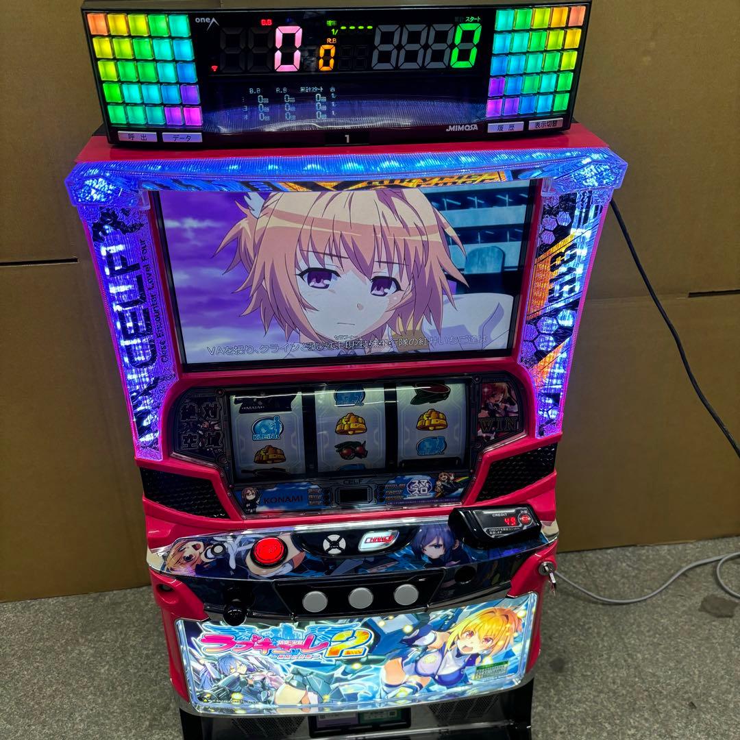 6号機 スマスロ ラブキューレ2 実機 家庭用フルセット！