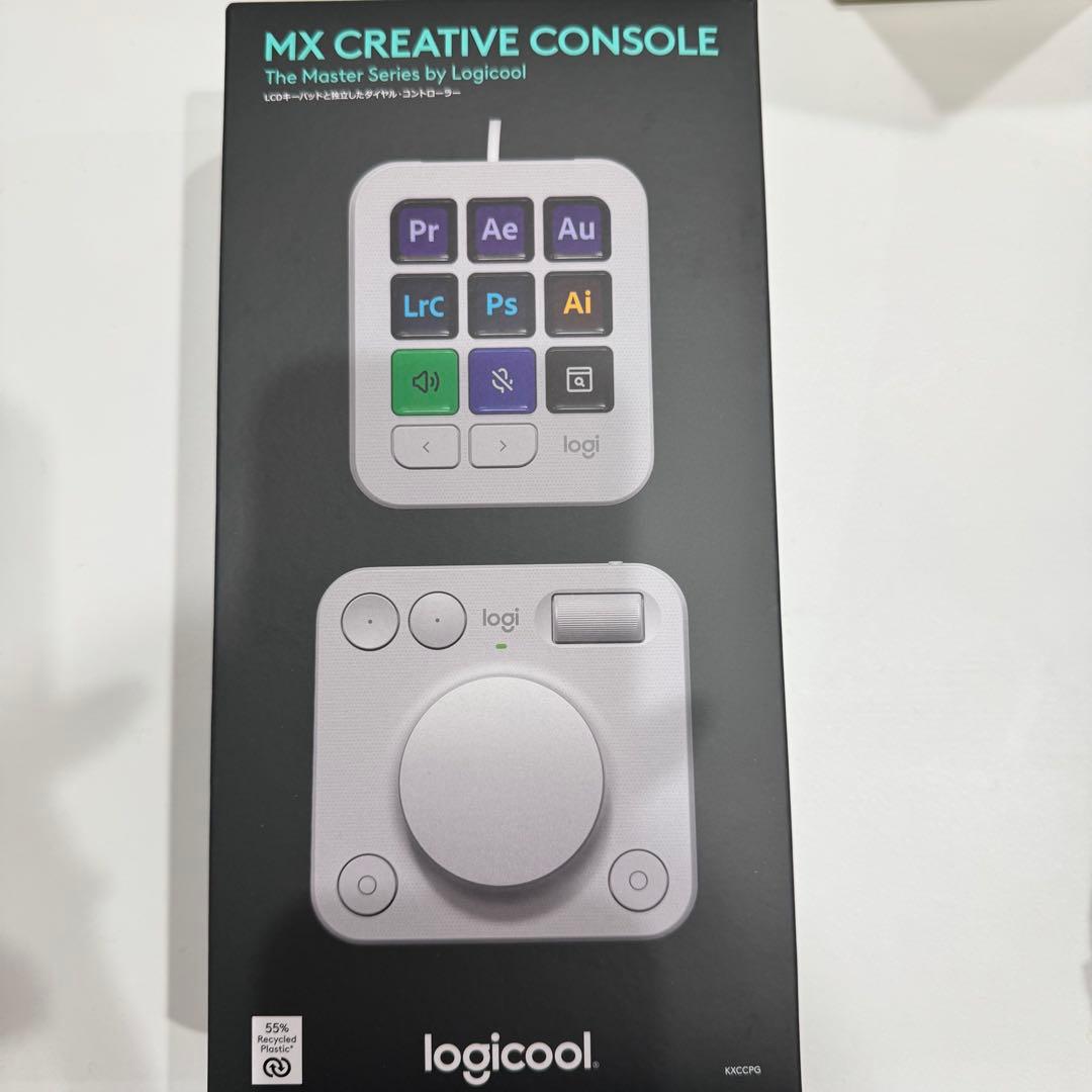 【新品】MX CREATIVE CONSOLE [Logicool]