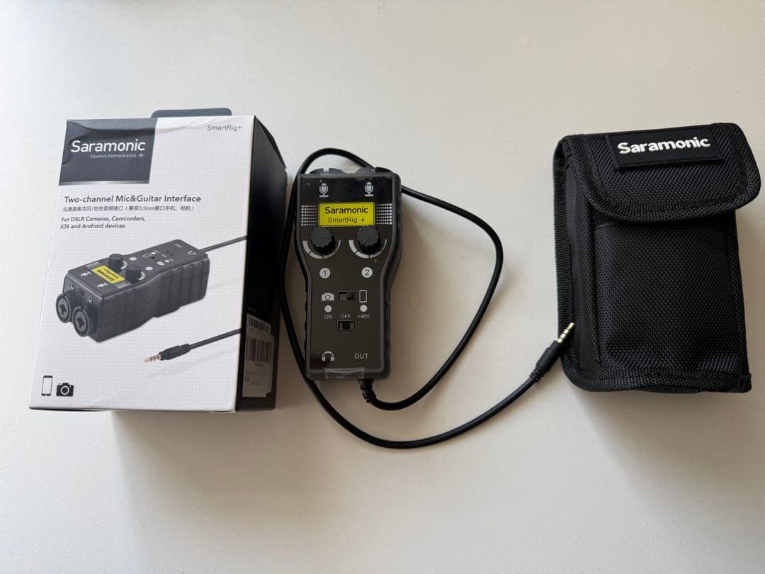 Saramonic SmartRig+ DI 2チャンネルインターフェース