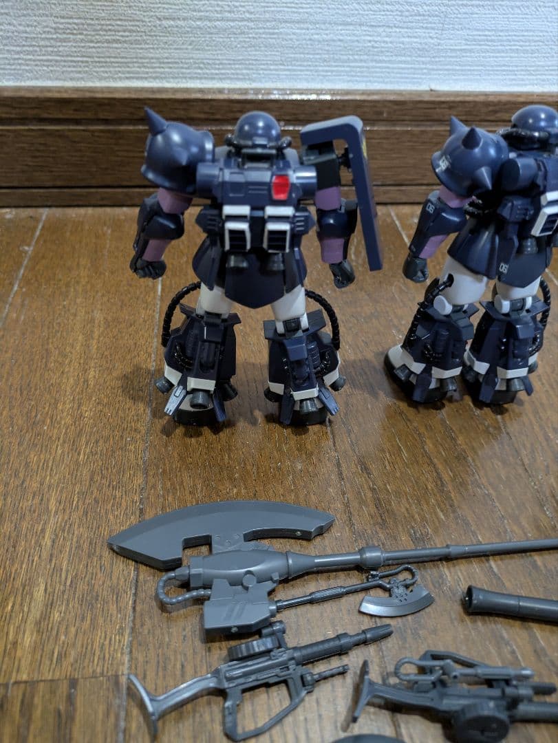 プラモデル ガンダム　ガンプラ　オリジン　HG 高機動型ザク　ジャンク 他　武器