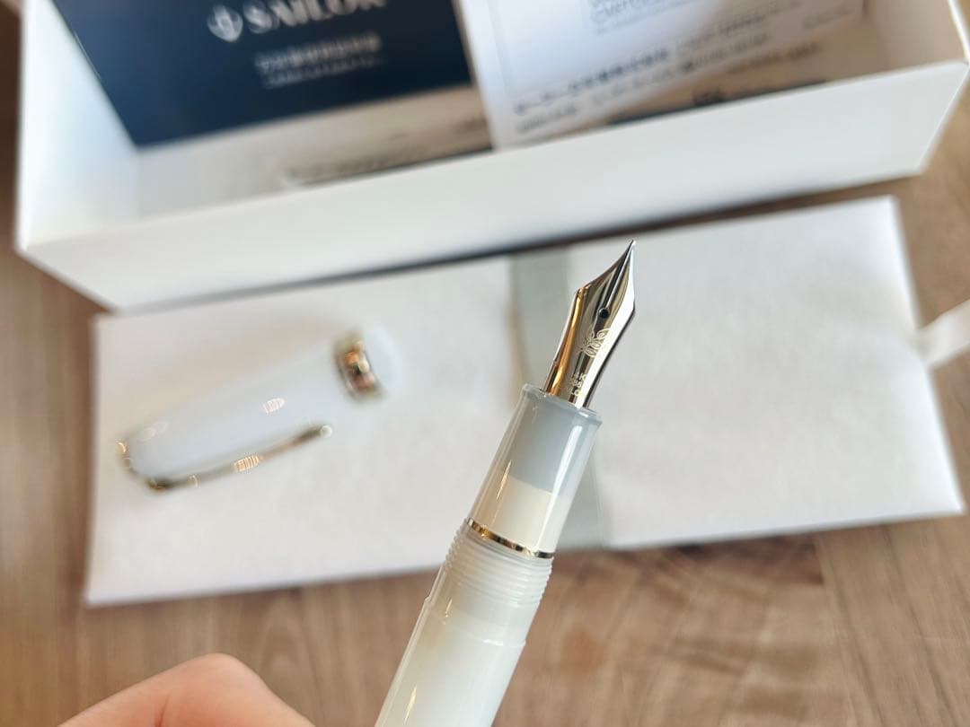 Nonble限定 セーラー万年筆 空の万年筆 うらら 14金 F字