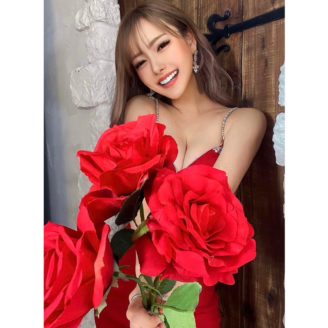 AR23849＊ハートモチーフビジューキャミドレスrdS