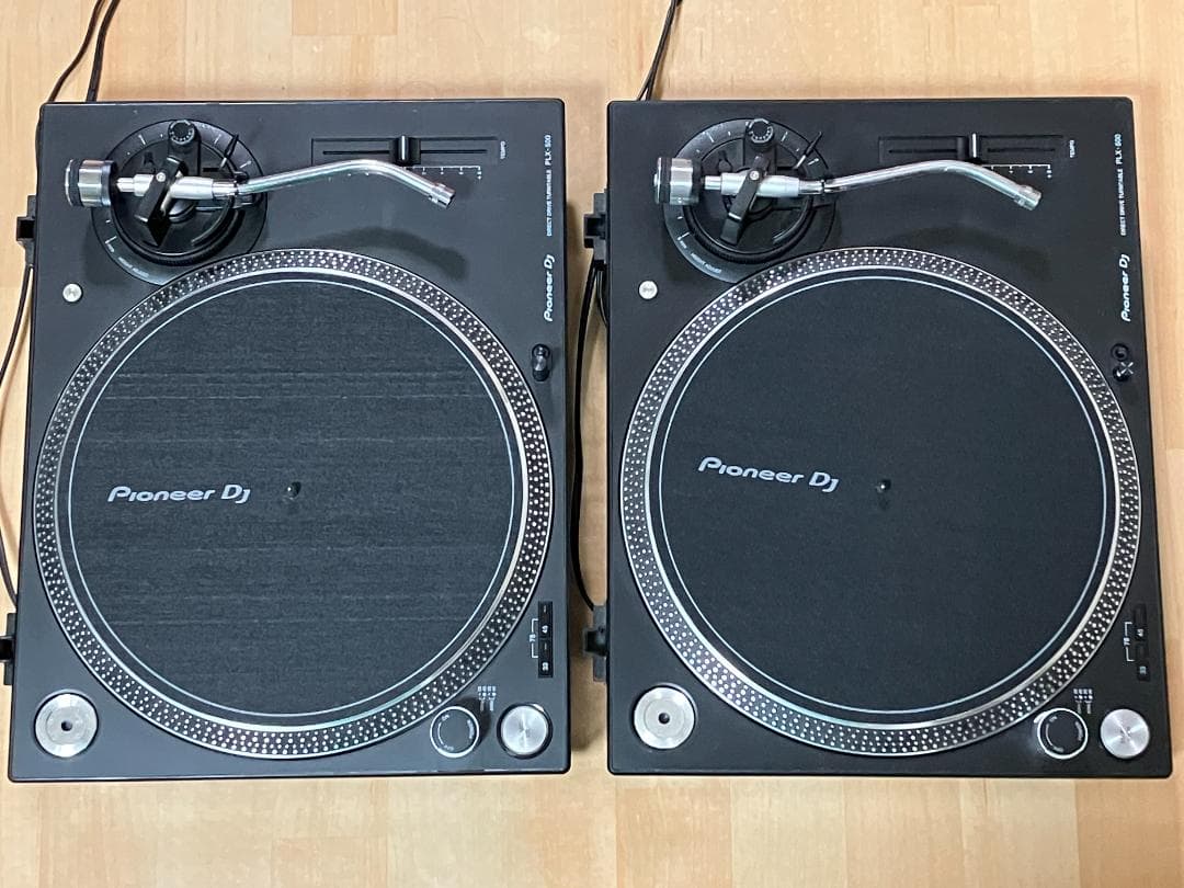 Pioneer DJ ターンテーブル PLX-500 2台セット 【中古】