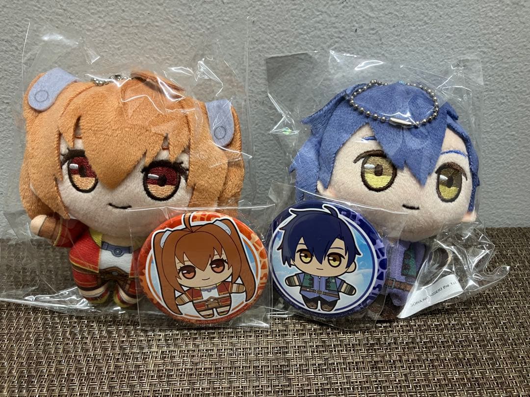 空の軌跡　エビテン特典　ヨシュア＆エステル ぬいぐるみ　缶バッジ　電撃屋