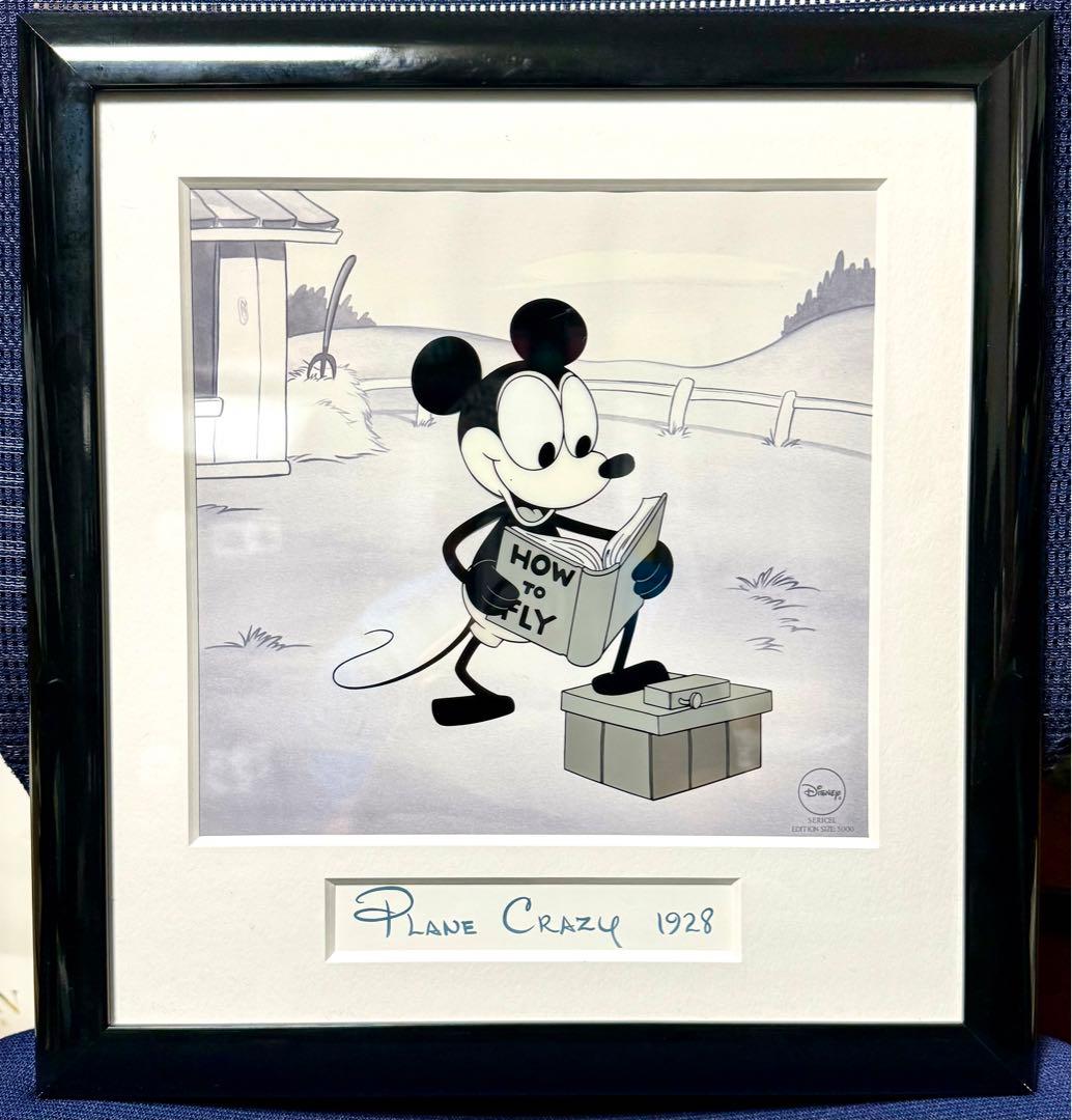 ディズニー セル画 Plane Crazy 1928