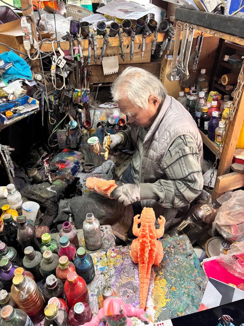 M1号 ウー カスタム ワンオフソフビ 後藤彩色所塗装版 ／マルサン