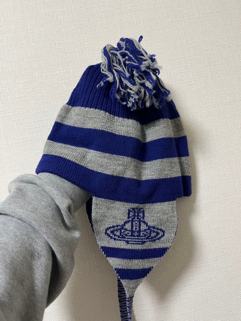 vivienne westwood 耳当てニット帽
