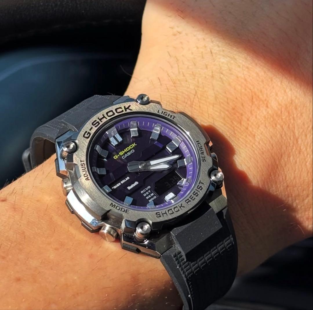 【新品同様】CASIO G-SHOCK GST-B600 モバイルリンク 最軽量