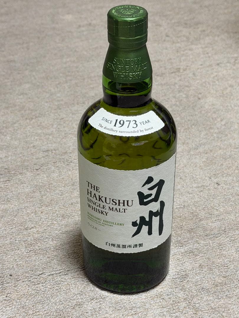 白州 シングルモルトウイスキー 1973年製造　[新品、未開封]
