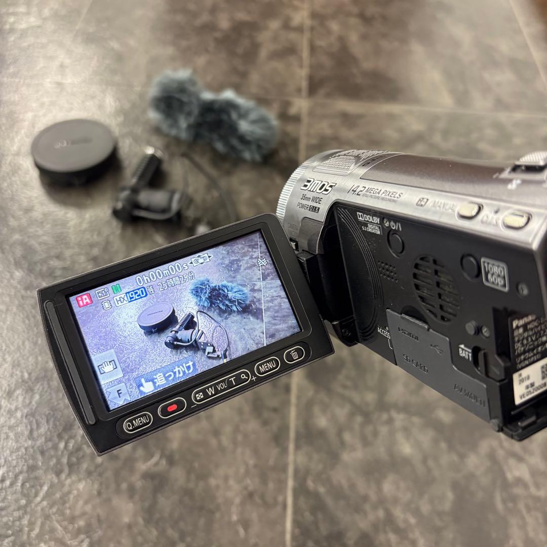 パナソニック HDC-TM750 ワイドレンズ マイク ハンディカメラ
