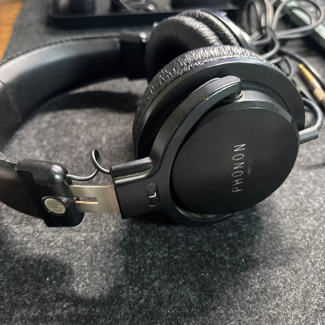 PHONON SMB-02 モニターヘッドホン 有線 密閉型 スタジオモニター